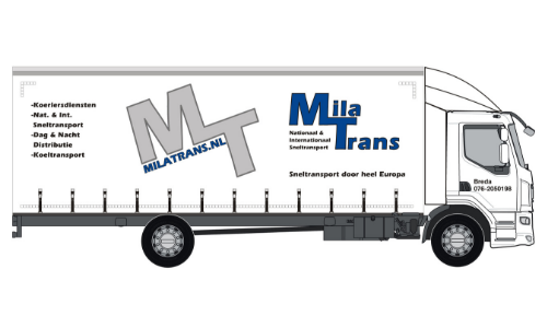 Mila Transport Daf Zeil